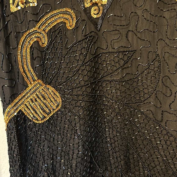 VTG  1980’s 100% Silk Laurence Kazar New York - Picture 7 of 17